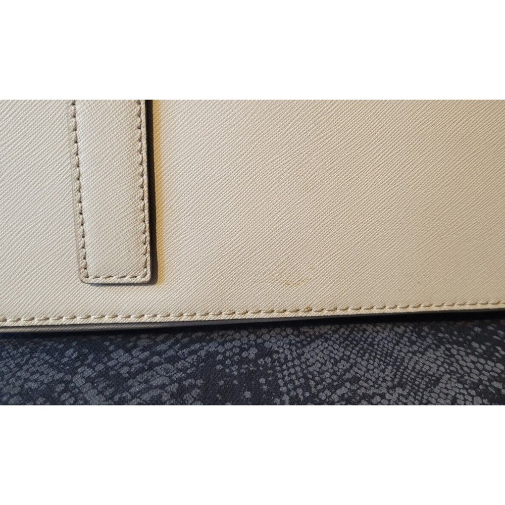 Kate Spade On Pointe Large Swan Tote Black And White Swans 10" Strap Gray Clean - Picture 11 of 16